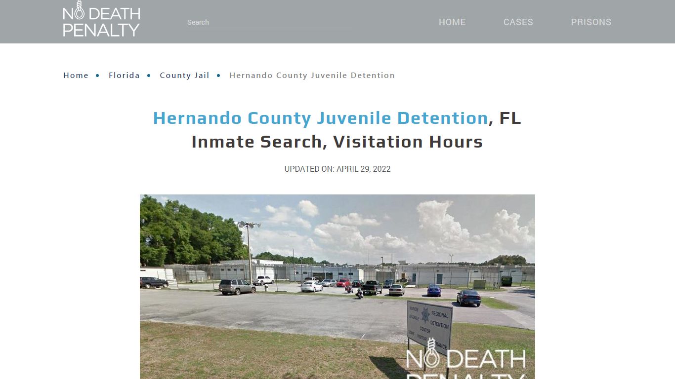 Hernando County Juvenile Detention, FL Inmate Search ...